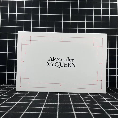 Alexander McQueen Oversized Sneaker Black Smooth Calf Leather Replica
