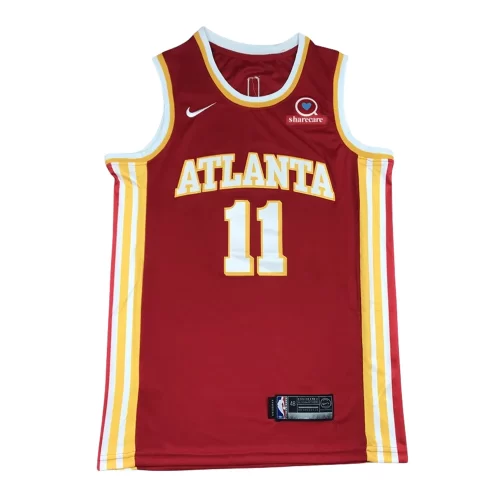 Atlanta Hawks 11 New Red Jersey Cheap