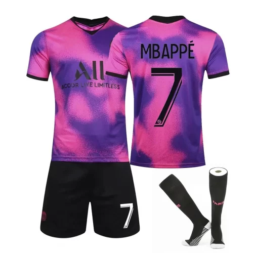 2021 to 22 Training Kit Messi 30 Mbappe 7 Style 13