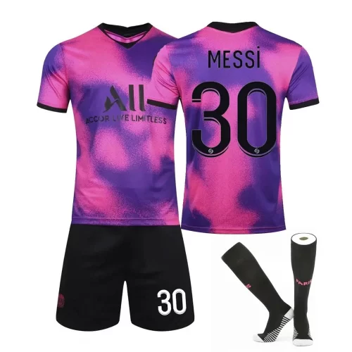 2021 to 22 Training Kit Messi 30 Mbappe 7 Style 15