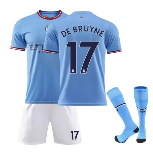 2022-23 Man City De Bruyne Haaland Kit