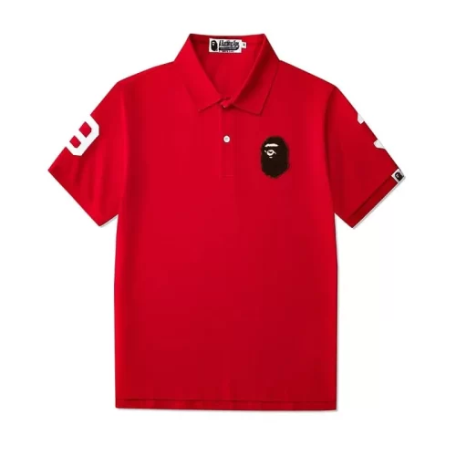 APE Classic Embroidered Ape Polo Shirt Casual Fashion Short Sleeve Men Style 2