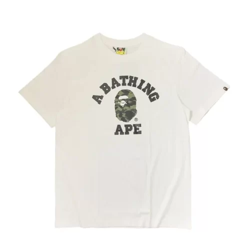 APE Large Ape Print Cotton Youth Fashion T to Shirt Unisex Style 60