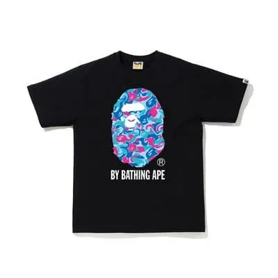 APE Large Ape Print Cotton Youth Fashion T to Shirt Unisex Style 61