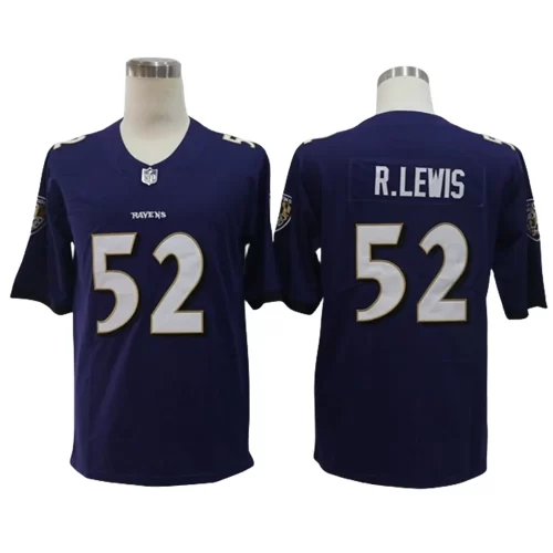 Baltimore Ravens52 Purple 1 Jersey Cheap