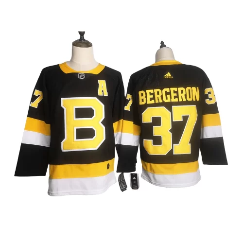 Boston Bruins Black Throwback Edition Jersey Cheap2