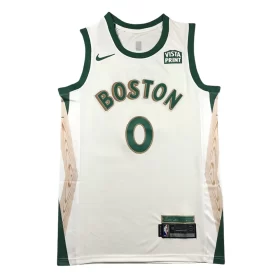 Boston Celtics 0 White City Edition Jersey Cheap 2