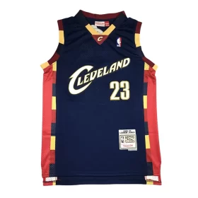 Cleveland Cavaliers23 Dark Blue Vintage Jersey Cheap