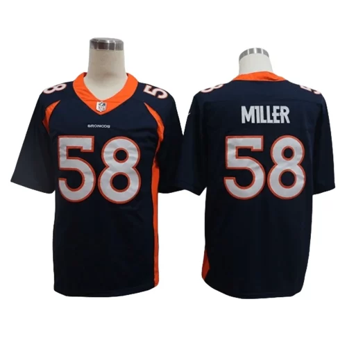 Denver Broncos 58 Dark Blue Jersey Cheap
