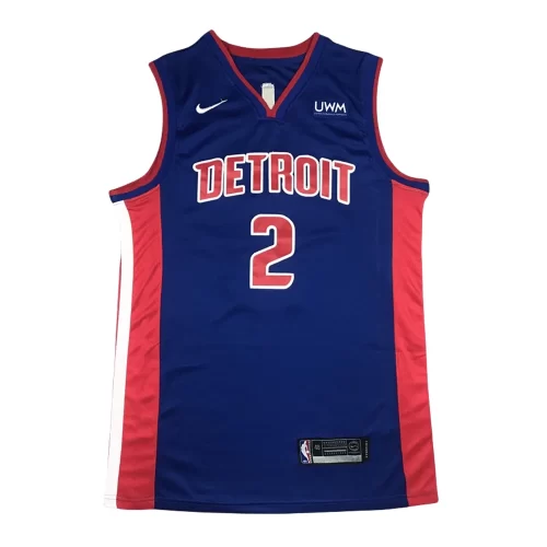 Detroit Pistons 2 Blue Jersey Cheap