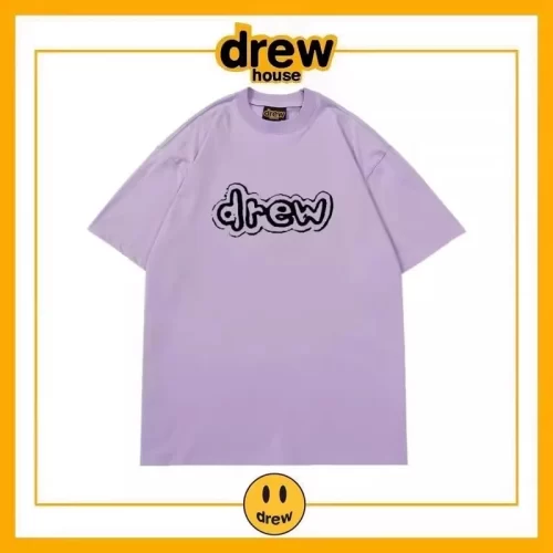 Drew House Letter Short Sleeve T-Shirt Unisex Cotton Style 10