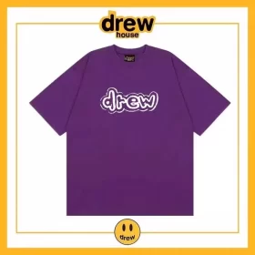 Drew House Letter Short Sleeve T-Shirt Unisex Cotton Style 11
