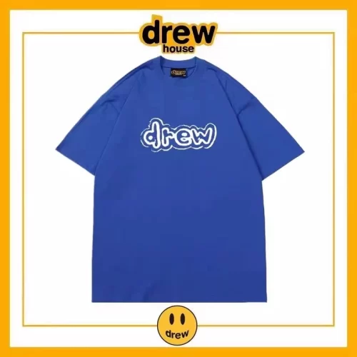 Drew House Letter Short Sleeve T-Shirt Unisex Cotton Style 14