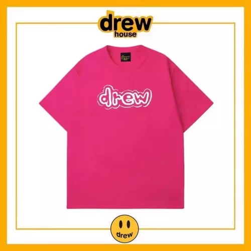 Drew House Letter Short Sleeve T-Shirt Unisex Cotton Style 3