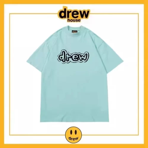 Drew House Letter Short Sleeve T-Shirt Unisex Cotton Style 8