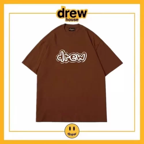 Drew House Letter Short Sleeve T-Shirt Unisex Cotton Style 9
