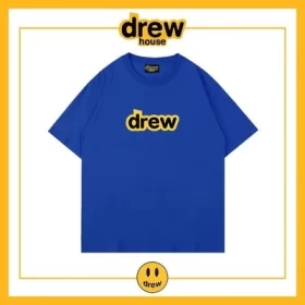 Drew House Shark Short Sleeve T-Shirt Unisex Cotton Base Layer Style 11