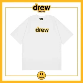 Drew House Shark Short Sleeve T-Shirt Unisex Cotton Base Layer Style 5