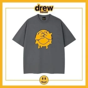 Drew House Short Sleeve T Shirt Cotton Loose Unisex Top Style 13