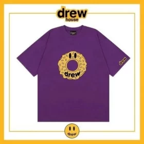 Drew House Short Sleeve T-Shirt Print Unisex Cotton Loose Summer Style 10