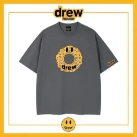 Drew House Short Sleeve T Shirt Print Unisex Cotton Loose Summer Style 13