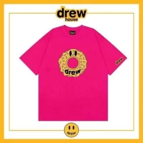 Drew House Short Sleeve T-Shirt Print Unisex Cotton Loose Summer Style 20