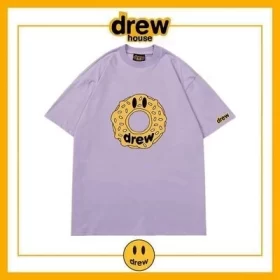 Drew House Short Sleeve T Shirt Print Unisex Cotton Loose Summer Style 8