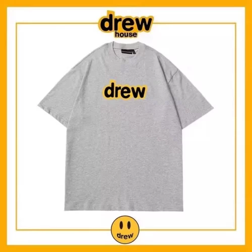 Drew House Short Sleeve T-Shirt Unisex Cotton Loose Base Layer Style 20