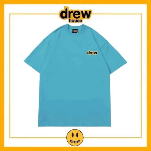 Drew House Short Sleeve T-Shirt Unisex Cotton Loose Summer Top Style 11