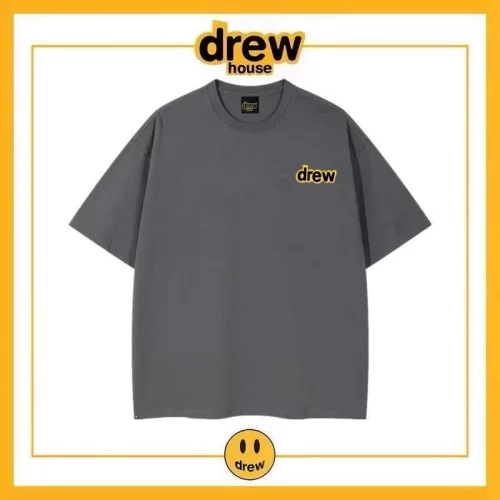 Drew House Short Sleeve T-Shirt Unisex Cotton Loose Summer Top Style 20