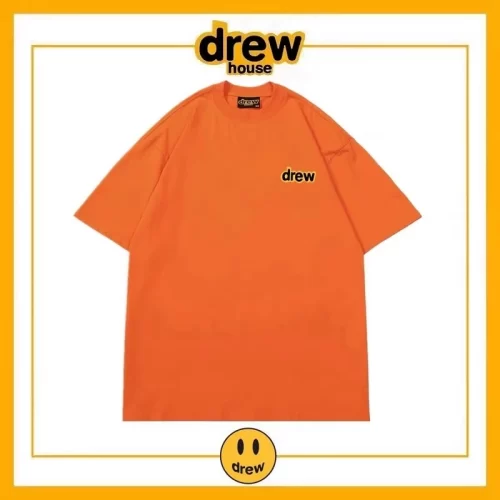 Drew House Short Sleeve T-Shirt Unisex Cotton Loose Summer Top Style 22
