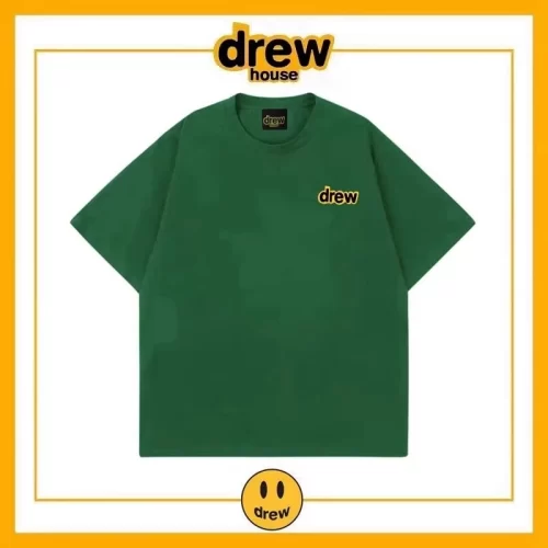 Drew House Short Sleeve T-Shirt Unisex Cotton Loose Summer Top Style 23