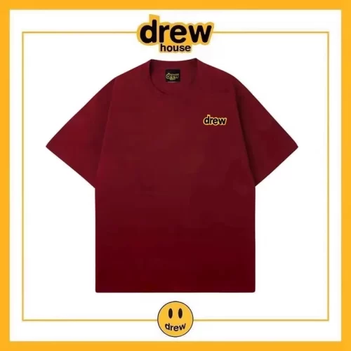 Drew House Short Sleeve T-Shirt Unisex Cotton Loose Summer Top Style 5
