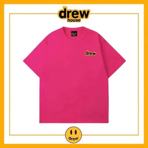 Drew House Short Sleeve T-Shirt Unisex Cotton Loose Summer Top Style 6