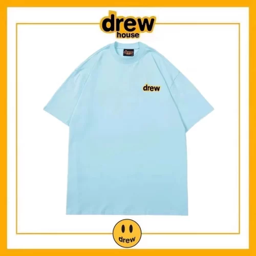 Drew House Short Sleeve T-Shirt Unisex Cotton Loose Summer Top Style 8