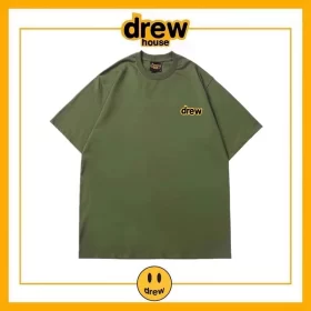 Drew House Short Sleeve T-Shirt Unisex Cotton Loose Summer Top Style 9