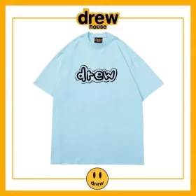 Drew House Short Sleeve T-Shirt Unisex Cotton Loose Tee Style 5