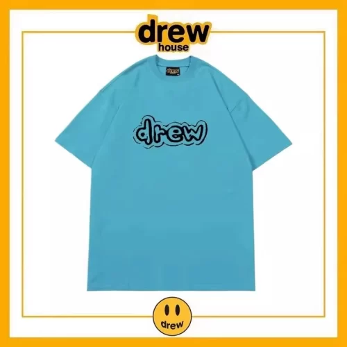 Drew House Short Sleeve T-Shirt Unisex Cotton Loose Tee Style 7