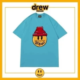 Drew House Short Sleeve T-Shirt Unisex Cotton Style 12