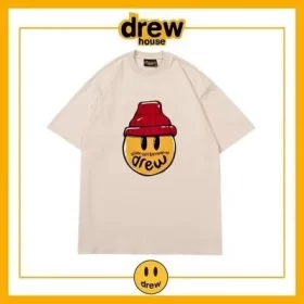 Drew House Short Sleeve T-Shirt Unisex Cotton Style 6