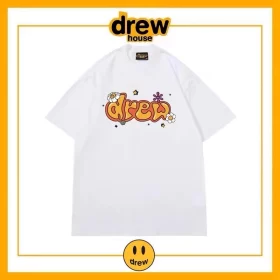 Drew House Short Sleeve T Shirt Unisex Cotton Summer Top Style 1