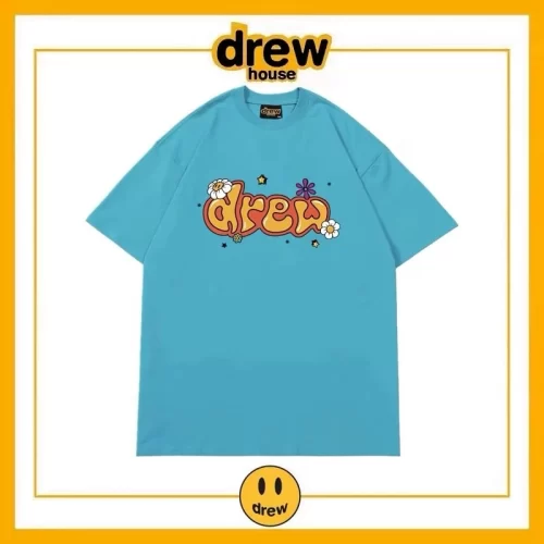 Drew House Short Sleeve T-Shirt Unisex Cotton Summer Top Style 12