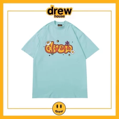 Drew House Short Sleeve T-Shirt Unisex Cotton Summer Top Style 13