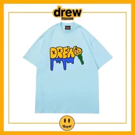 Drew House Summer Short Sleeve T-Shirt Unisex Cotton Top Style 7