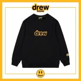 Drew House Sweatshirt Round Neck Unisex Cotton Fleece Style 8
