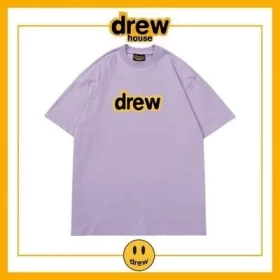Drew Summer Short Sleeve T-Shirt Unisex Cotton Loose Tee Style 13
