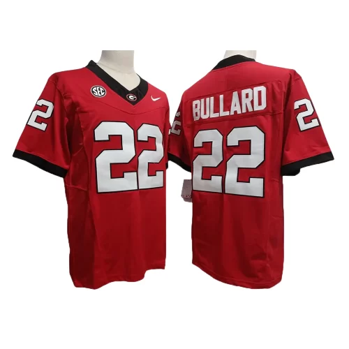 Georgia Bulldogs 22 Javon Bullard Red Third Generation Jersey Cheap