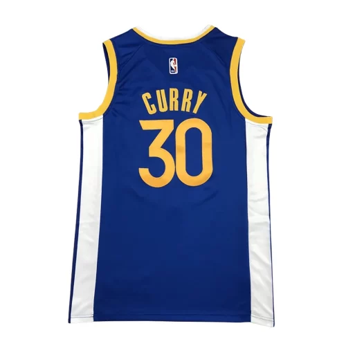 Golden State Warriors 30 Blue Jersey Cheap 1