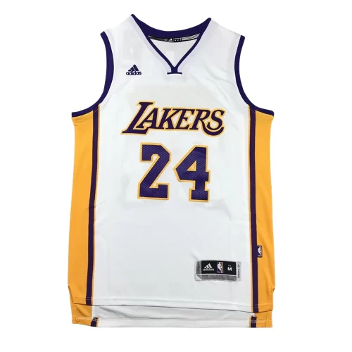 Kobe 24 White Jersey Cheap
