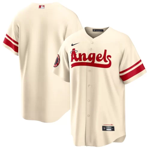 Los Angeles Angels 5 City Edition Blank Jersey Cheap